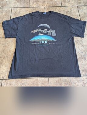 International Space Station Vintage Late 90s Tee Men's XXL